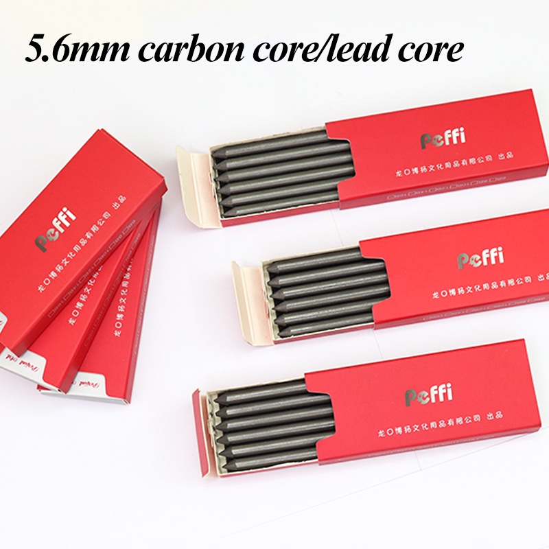 Bộ Bút Chì Than / Cầu Vồng Nhiều Màu Ngòi 5.6Mm Bằng Kim Loại tr-5600