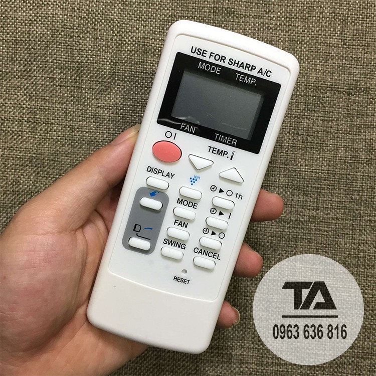 Điều khiển điều hòa Sharp┃Remote máy lạnh Sharp CRMC-A751JBEZ