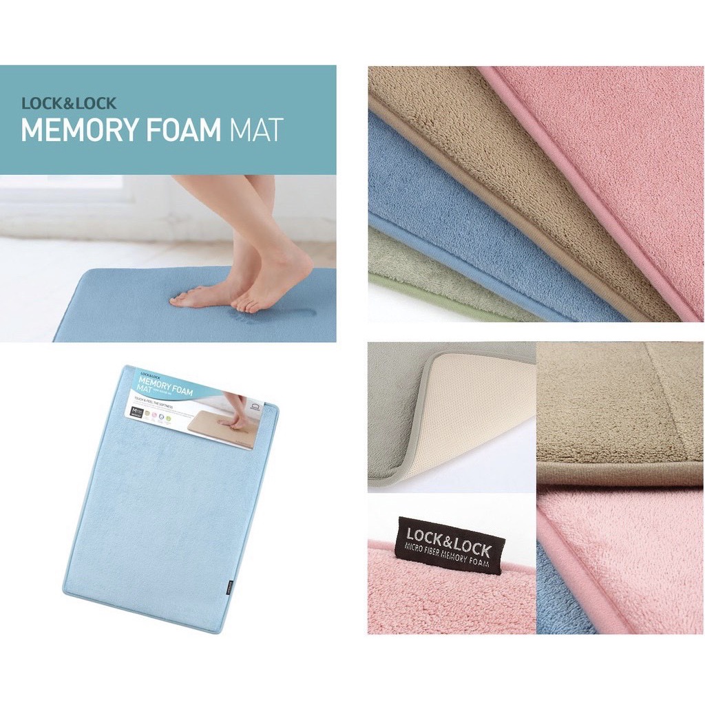 Thảm chùi chân LocknLock Memory Foam MAT512