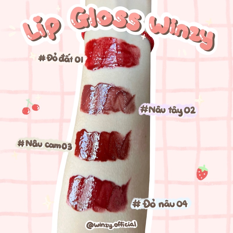Lip Gloss WINZY  Buy 1 Get 1  💕