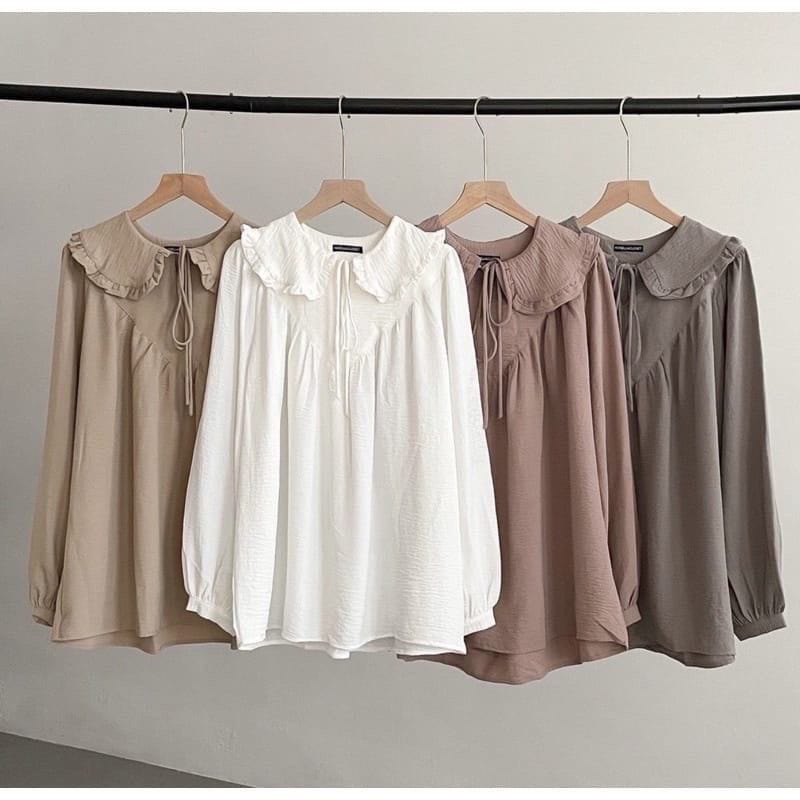 Mahya HYO BLOUSE Dealova Áo Sơ Mi Ngoại Cỡ Mẫu Mới Nhất Cho Nữ Tuổi Teen Girls 2022 Today - NN