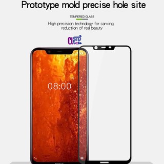 MIẾNG DÁN CƯỜNG LỰC NOKIA 8.1 FULL 5D TEMPERED GLASS