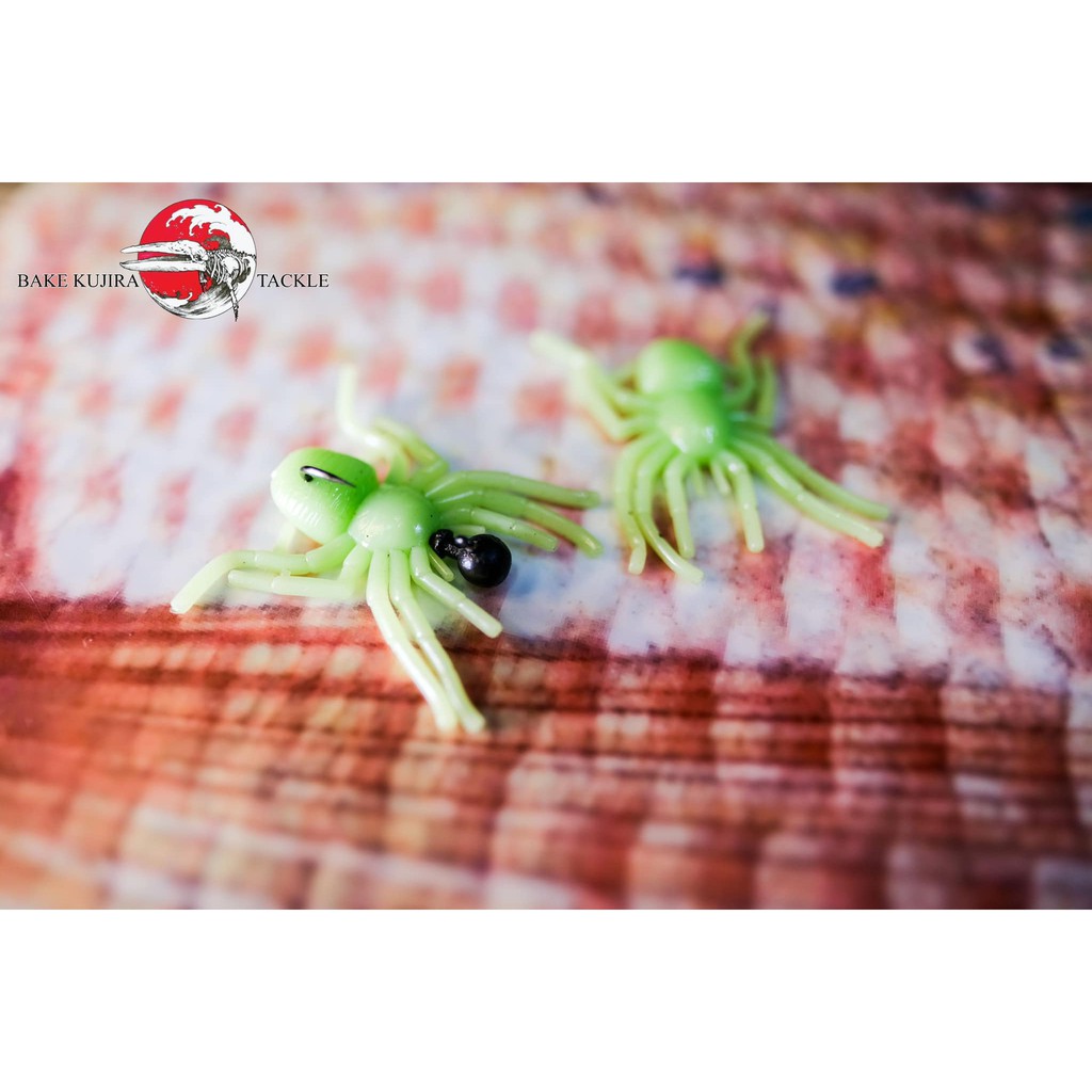 MỒI MỀM CHÍNH HÃNG GANCRAFT BIG SPIDER MICRO NHẤP CÁ LÓC RẤT HIỆU QUẢ.