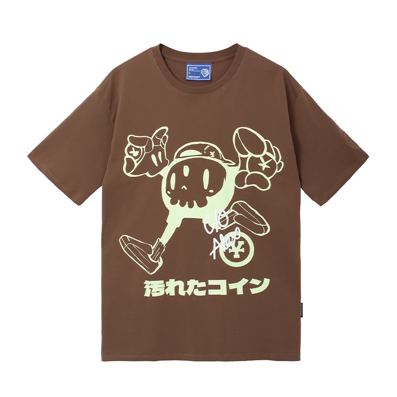 Áo thun DirtyCoins Baby Dico T-Shirt - Brown