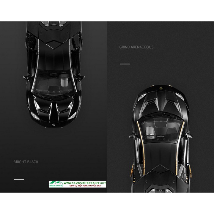 Siêu Xe Lamborghini Centenario LP770 4 Mô Hình Bằng Hợp Kim - Tỷ Lệ 1:32