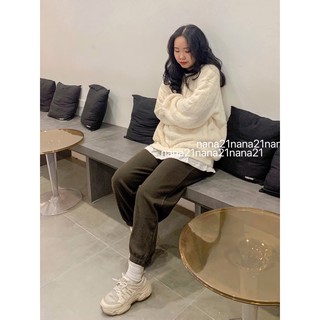 Quần jogger nỉ tăm