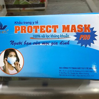 Hộp 50 khẩu trang y tế 3 lớp Sen Việt