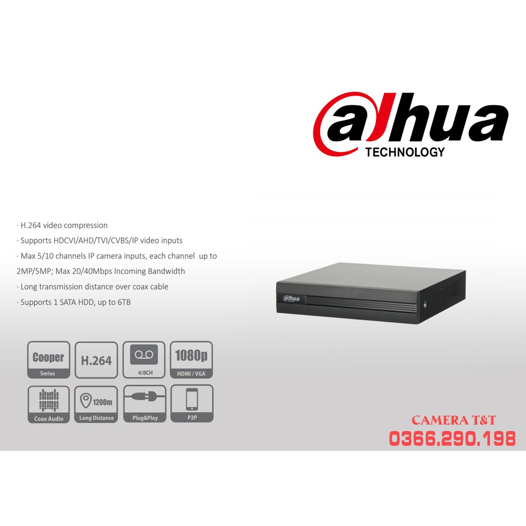 TRỌN BỘ 4 CAMERA DAHUA FULL HD 1080P + TẶNG KÈM Ổ CỨNG 500G VÀ DÂY CÁP ĐỒNG TRỤC LIỀN NGUÔN - ĐẦY ĐỦ PHỤ KIỆN ĐI KÈM | BigBuy360 - bigbuy360.vn