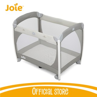 Giường cũi cho bé Joie Excursion Change & Bounce gấp gọn tích hợp đèn ngủ, nhạc kèm nôi cho bé