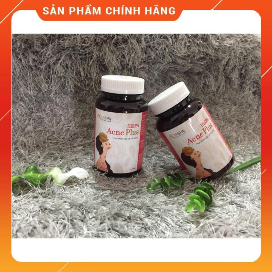 Viên uống hỗ trợ Trị mụn đầu đen, mụn bọc, nám dứt điểm tận gốc làm đẹp sáng da từ bên trong giúp thải độc HiSPA AcnePl | BigBuy360 - bigbuy360.vn