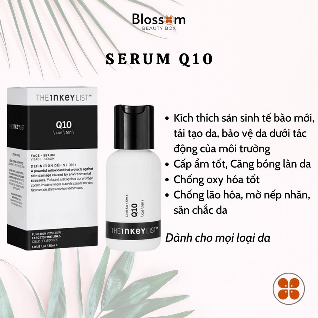 [Sephora US] SERUM CHỐNG OXY HOÁ Q10 (The inkey list Q10 Antioxidant Serum)