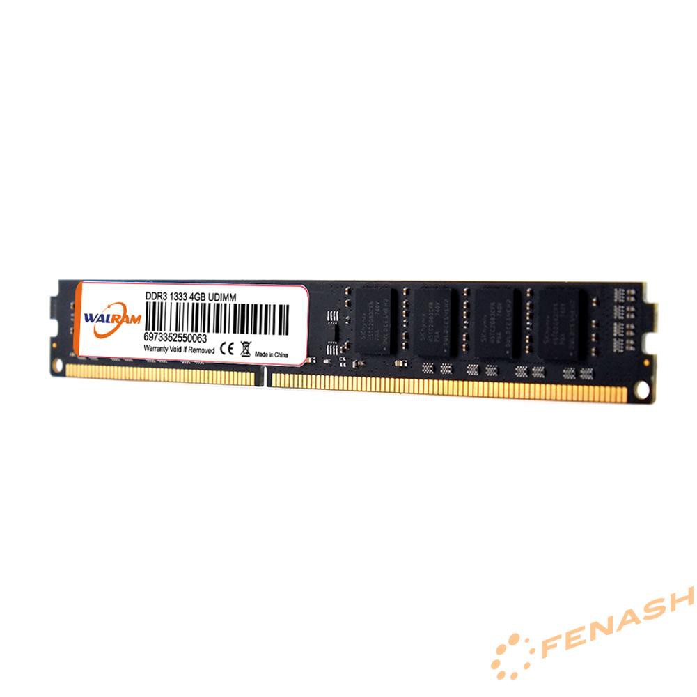 Mô-đun bộ nhớ mạch lưu trữ DDRIII RAM cho máy tính để bàn 240 Pin 4GB DDR3 1333MHz