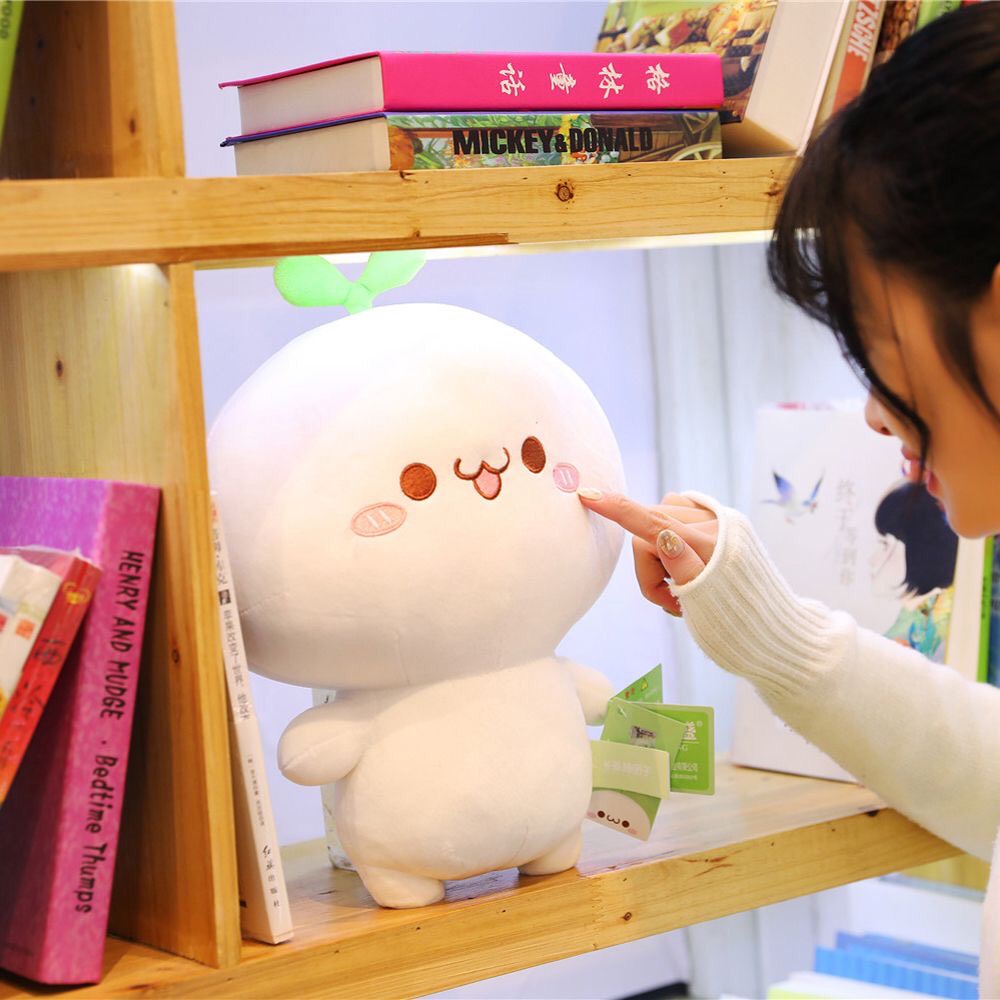 Gấu Bông Nhỏ Cute Rau Mầm, Thú Nhồi Bông mầm Cây Dễ Thương TK48