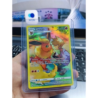 Thẻ pokemon Flareon character rare chính hãng tiếng anh