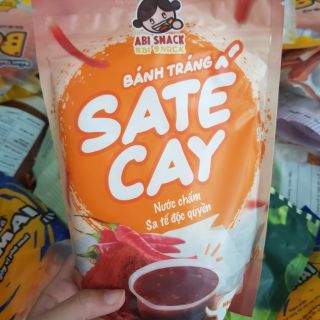 [MUA 5 TẶNG 1] BÁNH TRÁNG ABI - BT SATE CAY