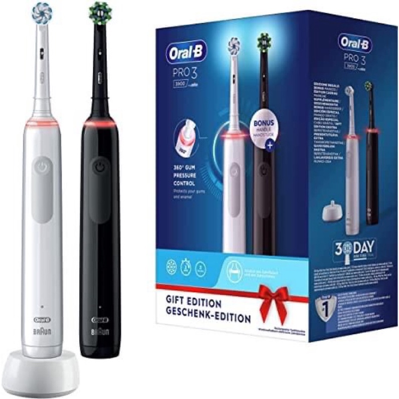 (Đủ Bill) Bàn chải điện oral b pro 2 2000 , 2000s , pro3 3000, 3900 sx Đức