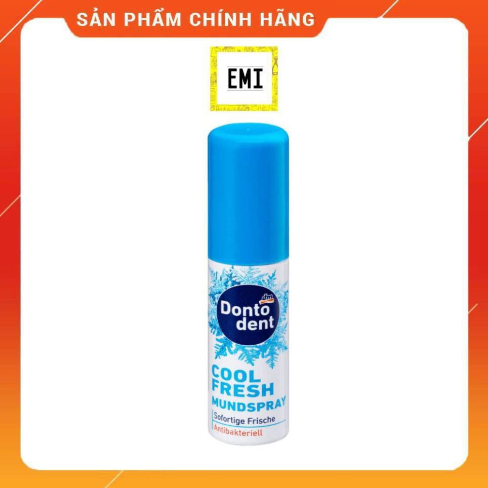 Xịt thơm miệng Dontodent đem lại hơi thở thơm mát kéo dài của Đức