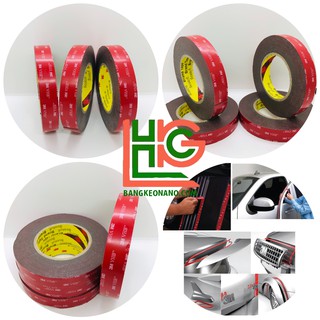 Keo dán cường lực 2 mặt 3M VHB (nhiều kích cỡ)