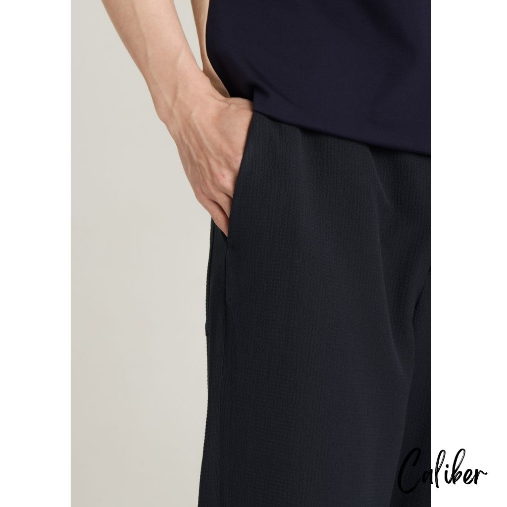 Quần baggy nam  Caliber - quần ống rộng nam chất vải Kaki cao cấp dáng Unisex cạp chun ống rộng phong cách Hàn Quốc QK01