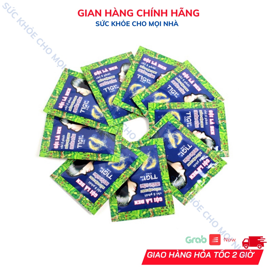 10 Gói Dầu Gội Đen Tóc Thảo Dược Từ Thiên Nhiên Tigi