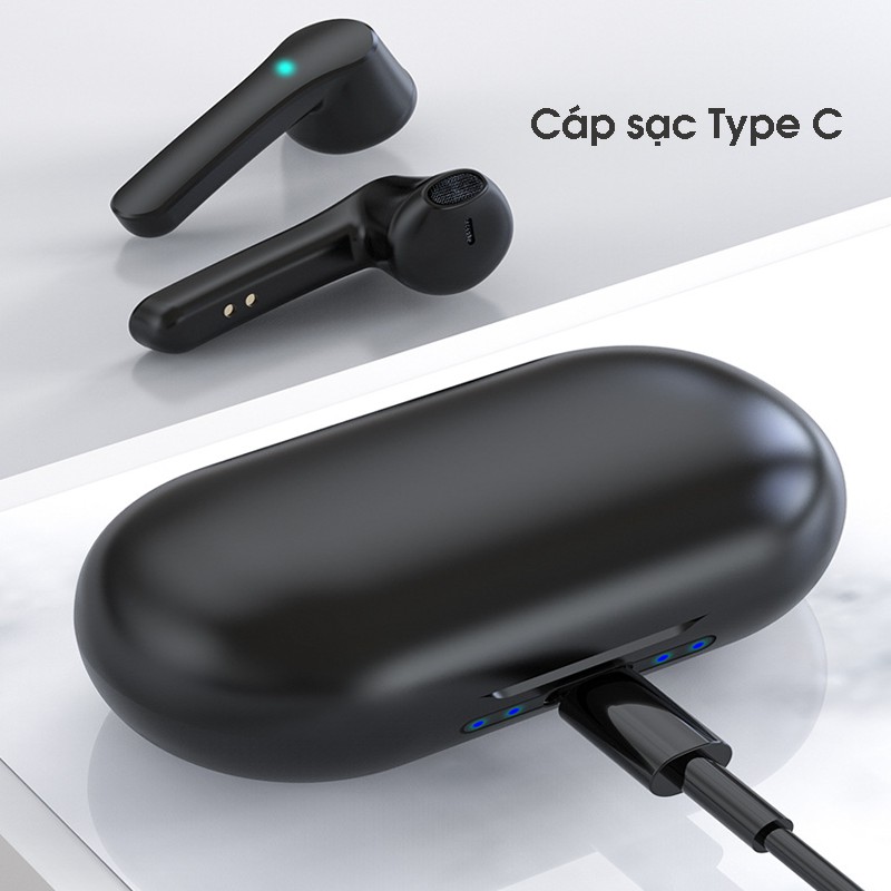 Tai Nghe Bluetooth Cảm Ứng Vân Tay PKCB309 - Hàng Chính Hãng