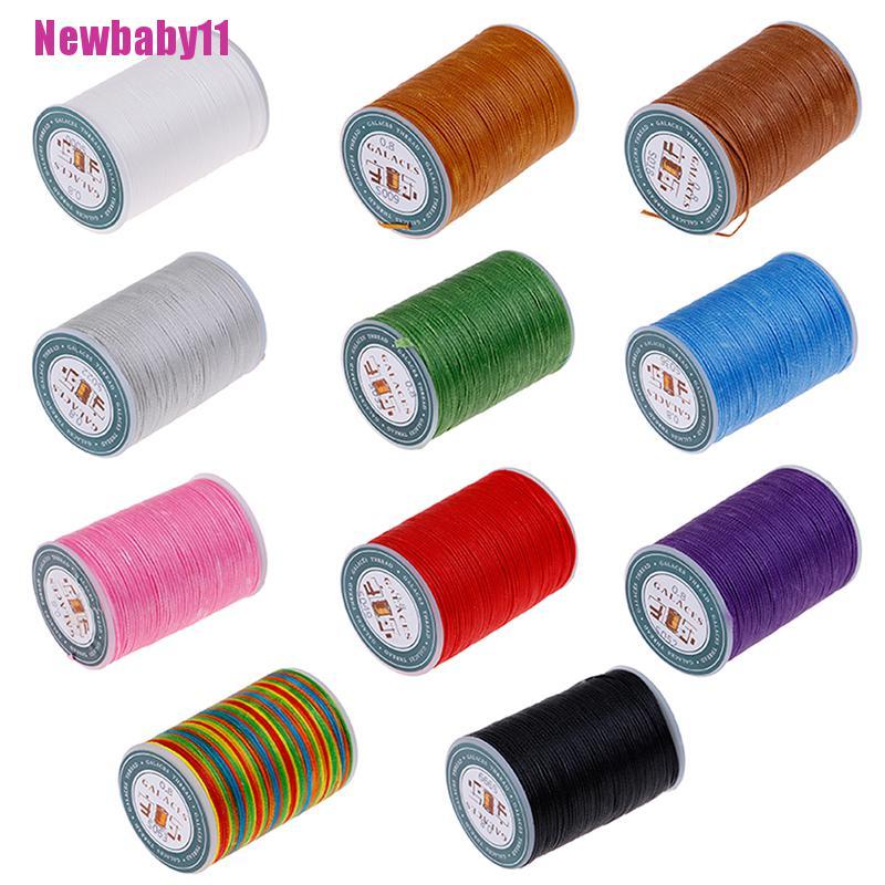 1 Cuộn Chỉ Sáp 0.8mm 90m Chất Liệu Polyester Dùng Trong May Vá