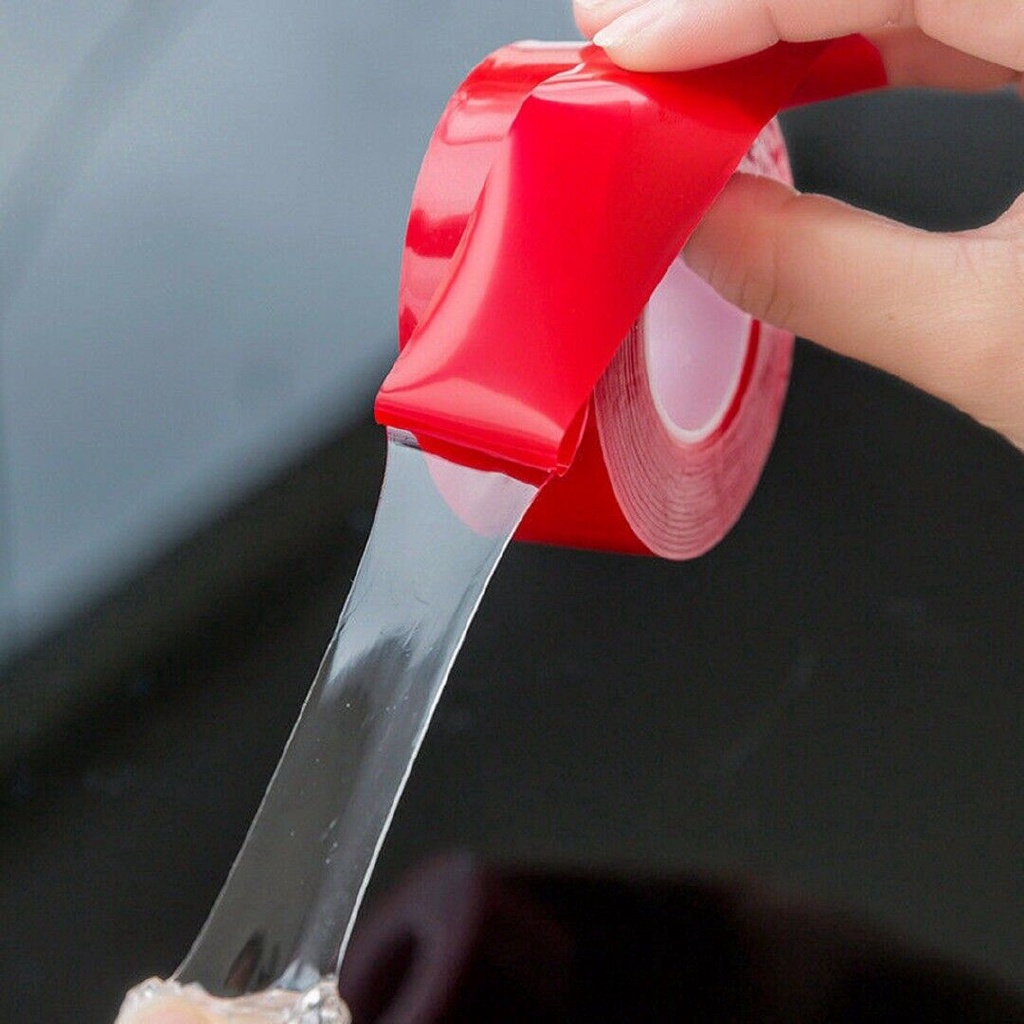 Băng Keo Acrylic Hai Mặt Trong Suốt Siêu Dính Dùng Sửa Chữa Điện Thoại / Xe Hơi / Nhà Cửa