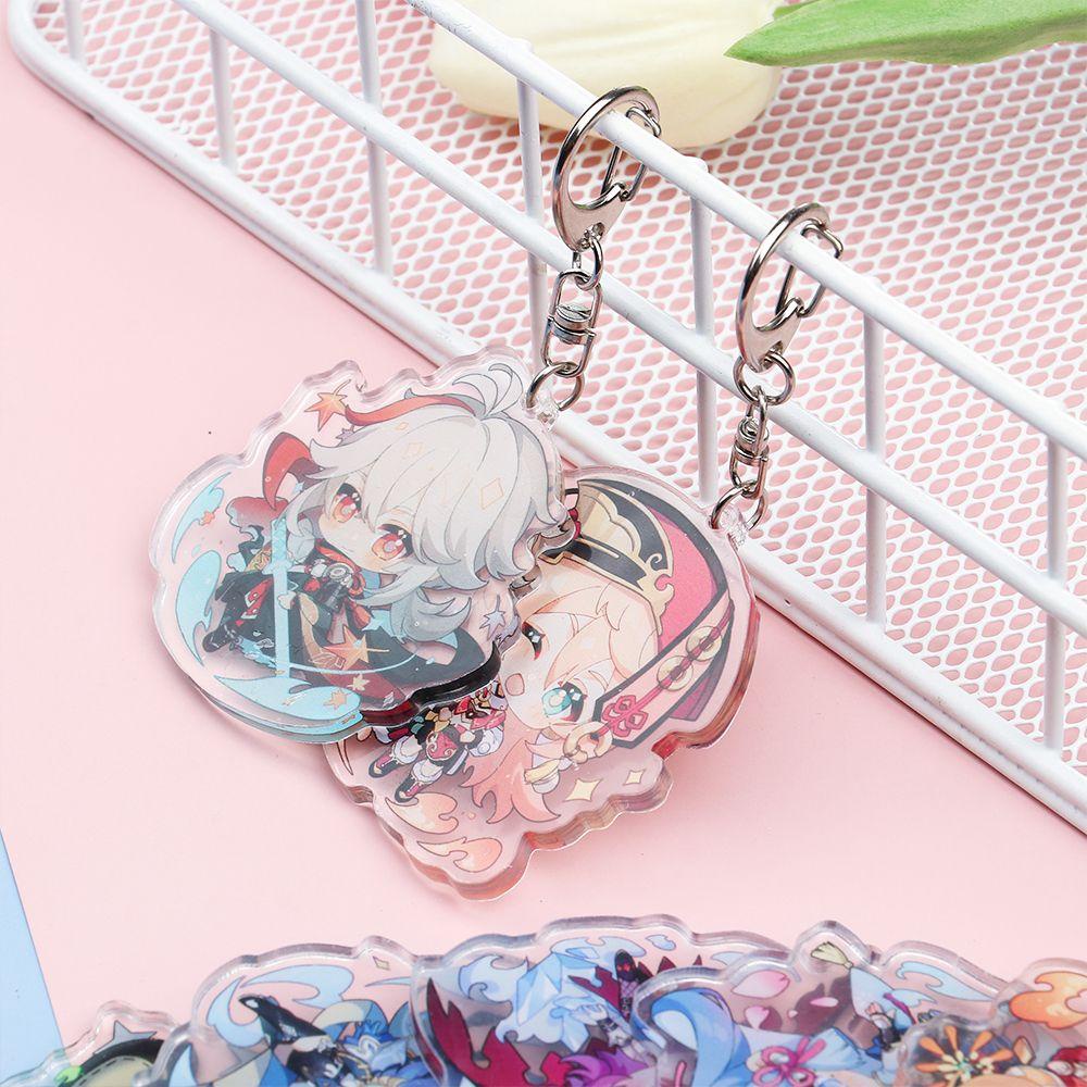MELODG Giá Đỡ Chìa Khóa Xe Hơi Họa Tiết Anime Nhật Bản Vui Nhộn