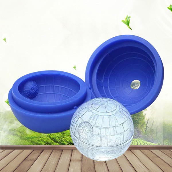 Khuôn làm đá hình dáng Death Star phong cách phim Star War độc đáo