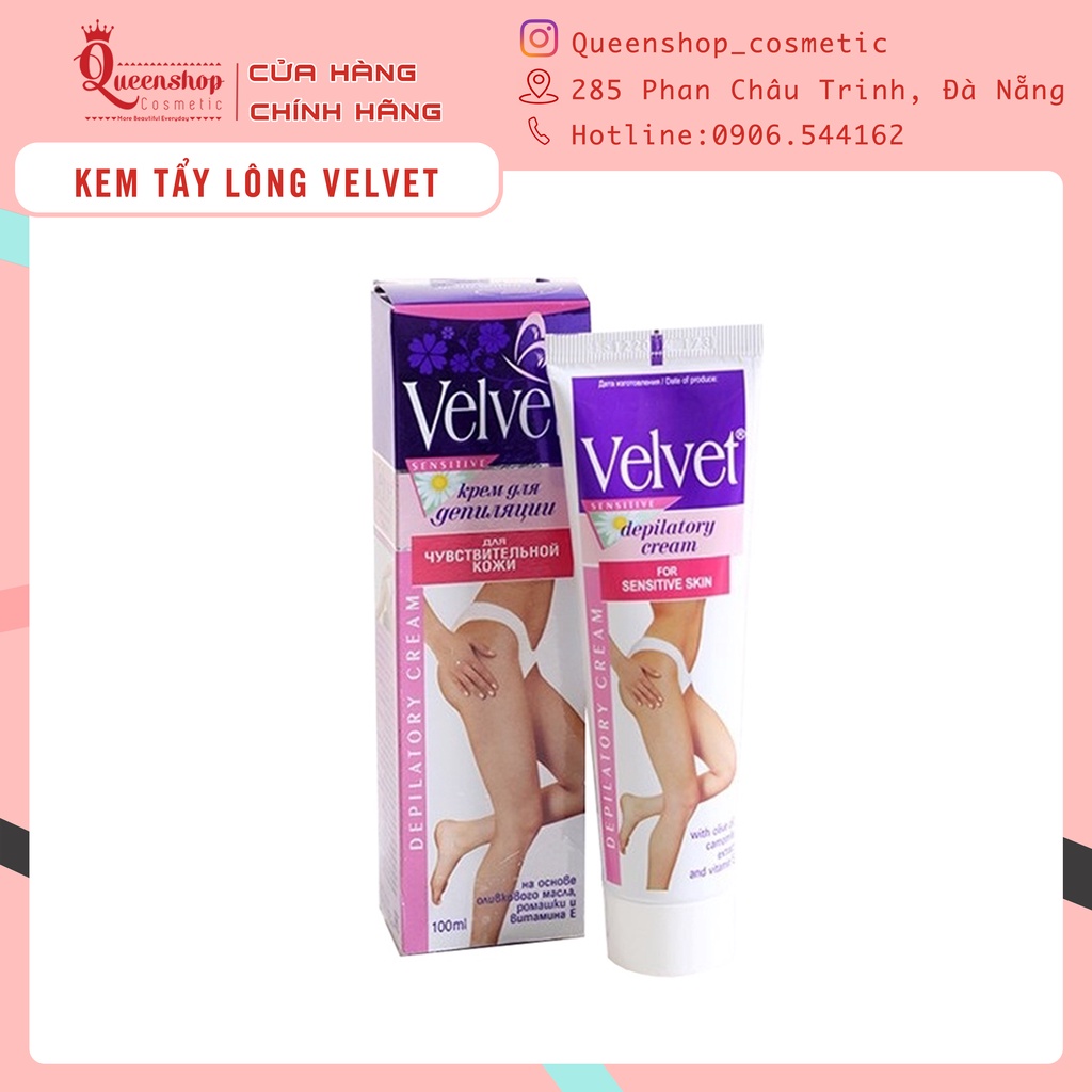 Kem tẩy lông Velvet