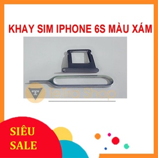 Khay sim iphone 6s màu xám