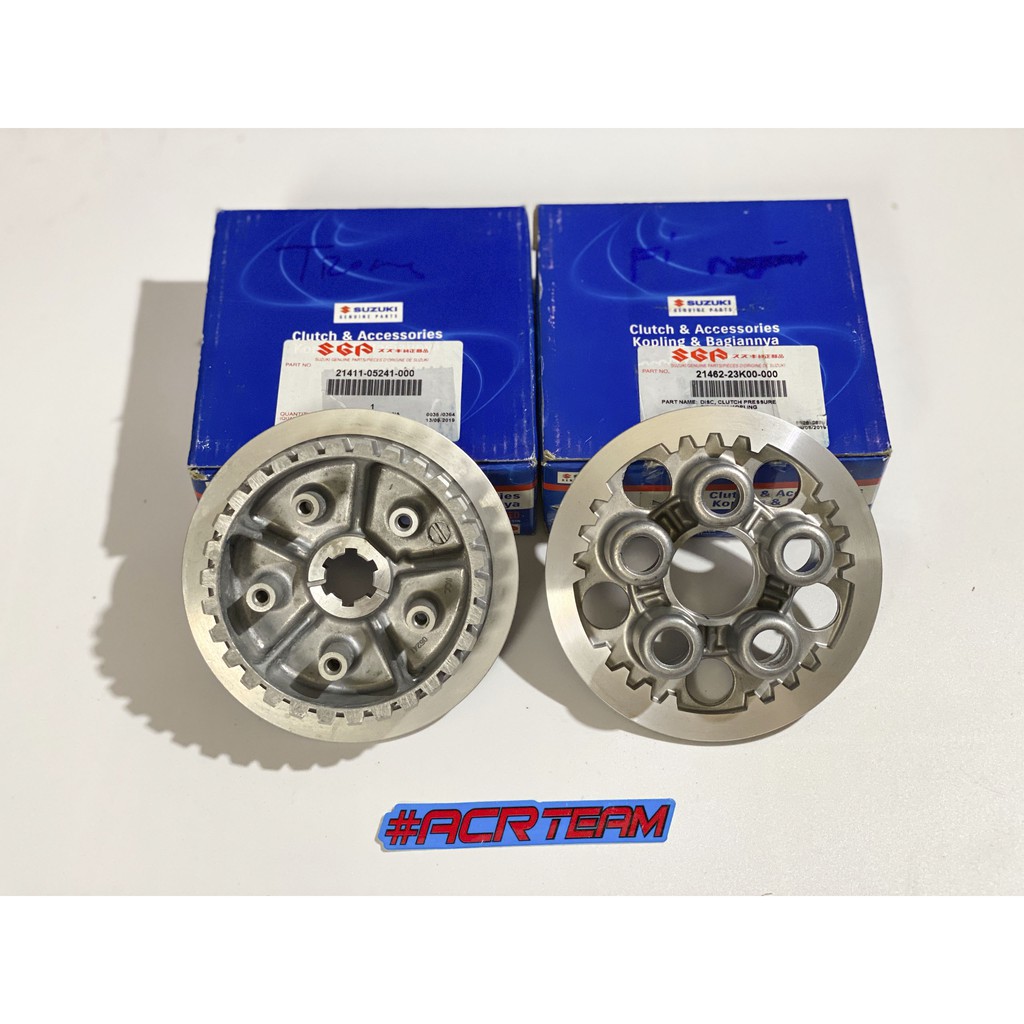 Cặp Má Nồi / Mặt Nhôm Nồi Trong Ngoài - Satria Fi, Raider Fi, GSX S150, GSX R150, Bandit 150 - Chính Hãng