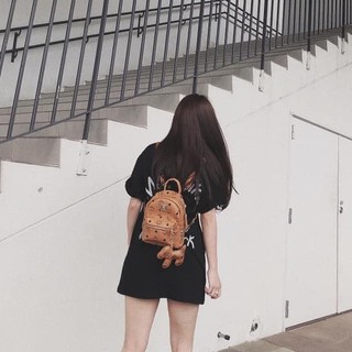[Balo Da Siêu Cấp ]Balo Da McM_Bag cute cao cấp 2021.