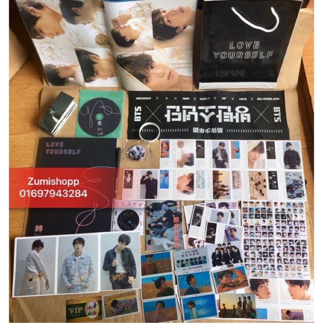 BTS-Combo đồ BTS LOVE YOURSELF