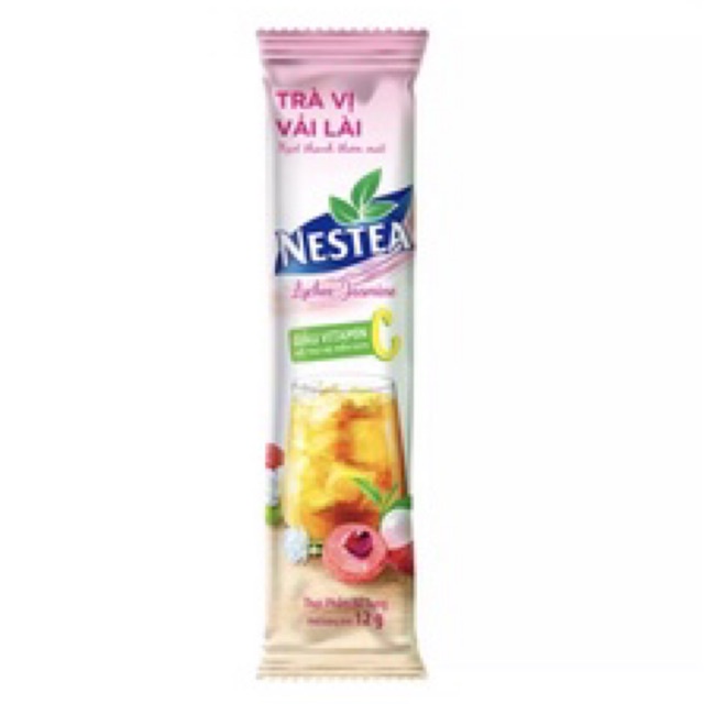 [Combo 12 gói - 6 vị] Nescafe (Caramel + Dừa + Hạnh Nhân + Hạt Phỉ) &amp; Nestea (Trà Chanh + Trà Vải lài)