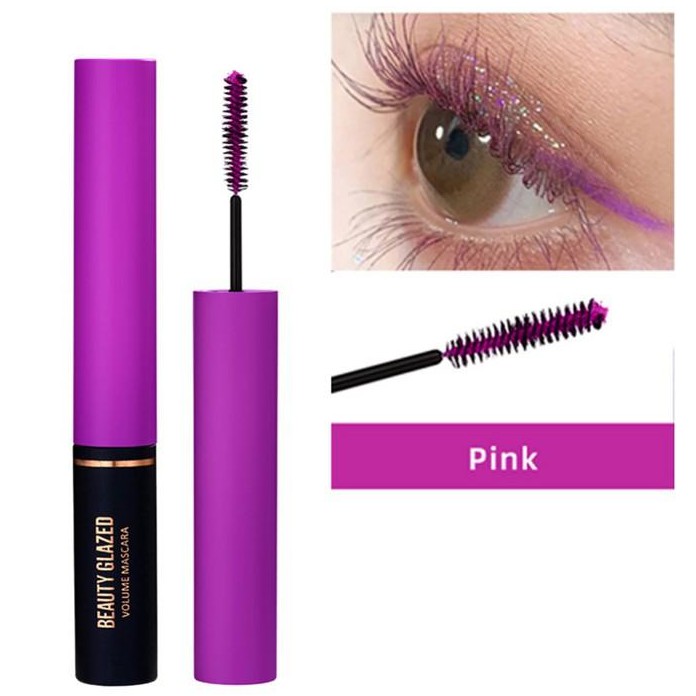 Mascara chuốt mi Beauty Glazed kháng nước cao cấp 5 màu tùy chọn