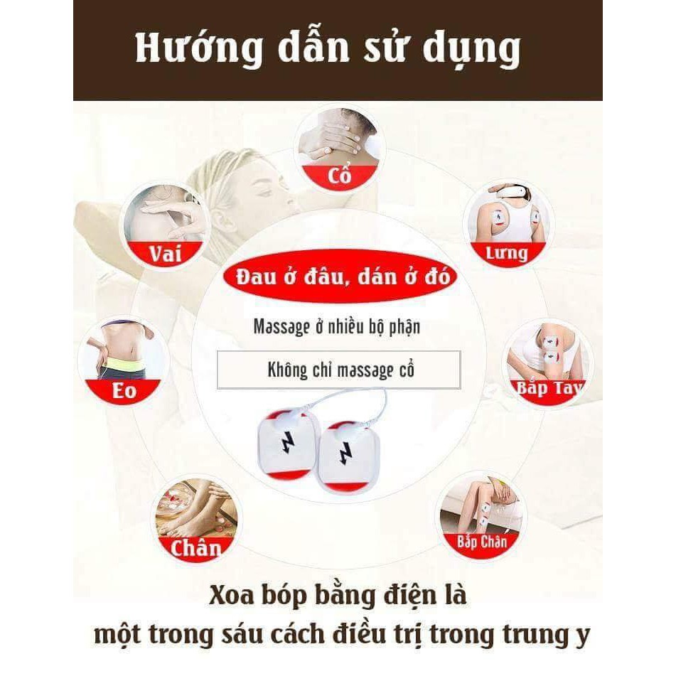 Máy MASSAGE cổ vai gáy 3D thông minh