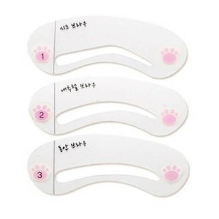 Set 3 khuôn kẻ chân mày