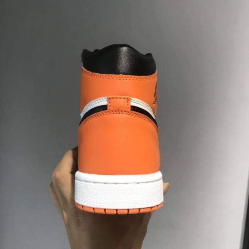 Giày thể thao Jo--dan 1🔥𝐒𝐢ê𝐮 𝐑ẻ🔥 cam đen cao cổ, Giày JD cam cao nam nữ siêu hot 2021 [ Full Box Bill ] | BigBuy360 - bigbuy360.vn