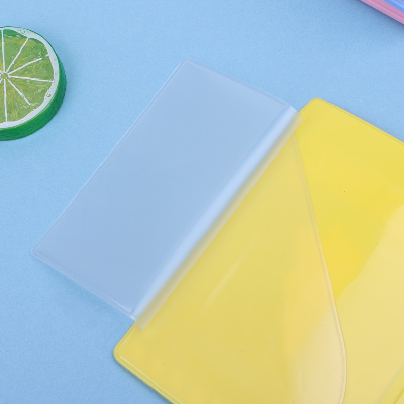 Vỏ Bọc Hộ Chiếu Bằng Silicon Màu Kẹo Ngọt Chống Thấm Nước