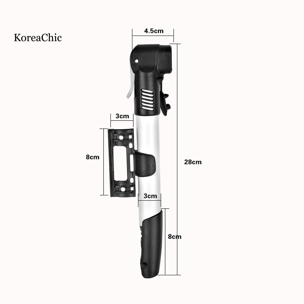 Ống Bơm Xe Đạp / Bóng Rổ Mini Bằng Nhựa Áp Suất Cao Kiểu Hàn Quốc