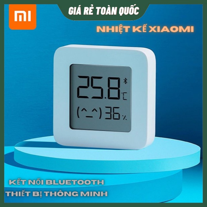 Máy Đo Nhiệt Kế Xiaomi Mijia Kết Nối Bluetooth, Đo Nhiệt Độ Phòng Hàng Chính Hãng