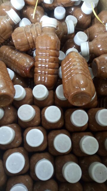 Mắm tôm, mắm tép chai 330ml nhà làm thủ công, thơm ngon, đậm đà nguyên chất, không chất bảo quản