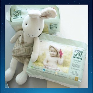 💥MUA MỘT BỊCH TẶNG MỘT ĐÔI TẤT/ MŨ💥⚡FREESHIP⚡ Bỉm quần đêm Nature Love Mere Long Night đủ size L30 XL24 XXL20