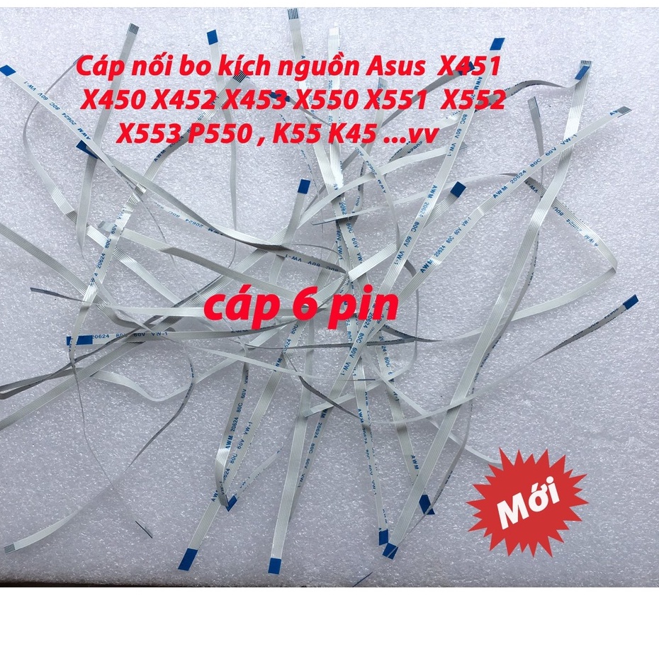 Cáp Nối Bo Mạch Kích Nguồn Laptop Asus X550 X552 X551 X450 X451 X452