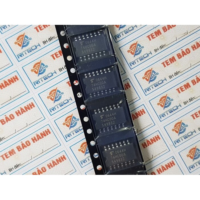 Combo 10 chiếc] 74HC00A, 74HC00 IC Số SOP-14