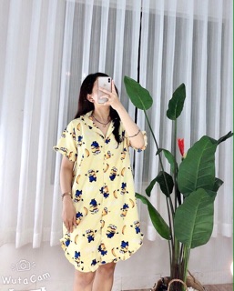 Đầm pijama kate