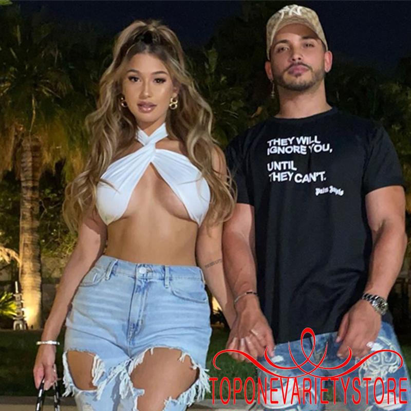 TOPQ-Women´s Crop Top Stylish Sleeveless Solid Color Criss Cross Halter Neck Backless | BigBuy360 - bigbuy360.vn