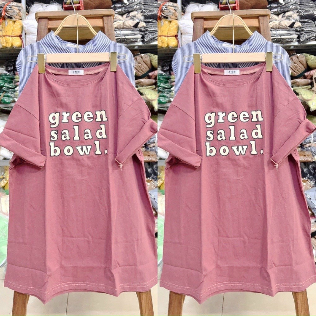 Áo Thun 3158 Unisex Form Rộng Tay Lỡ Chất Cotton Xịn Chuẩn Form [ Hình Thật 100%]