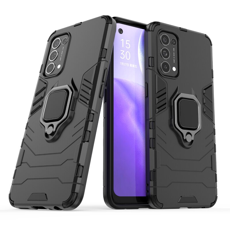 Ốp Lưng Chống Sốc Có Giá Đỡ Tiện Lợi Cho Điện Thoại Oppo Reno5 Pro 5g
